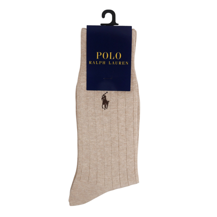 POLO RALPH LAUREN RIBBED DRESS SOCKS