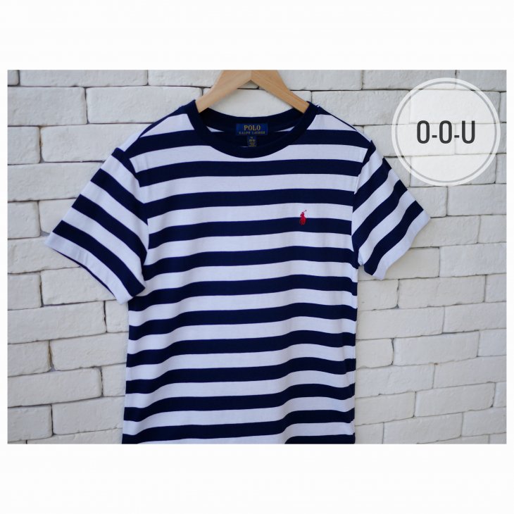 POLO RALPH LAUREN STRIPED BOYS COTTON JERSEY T-SHIRT