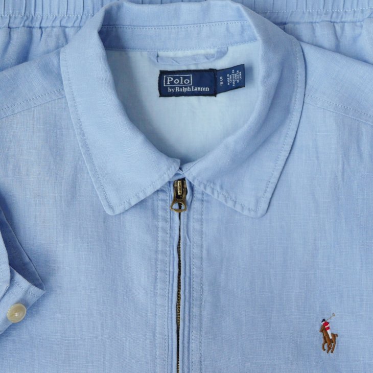 POLO RALPH LAUREN WOMEN LINEN WINDBREAKER