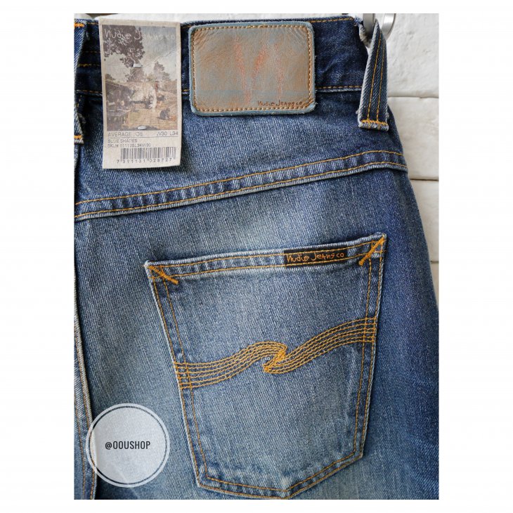 NUDIE JEANS AVERAGE JOE BLUE SHADES