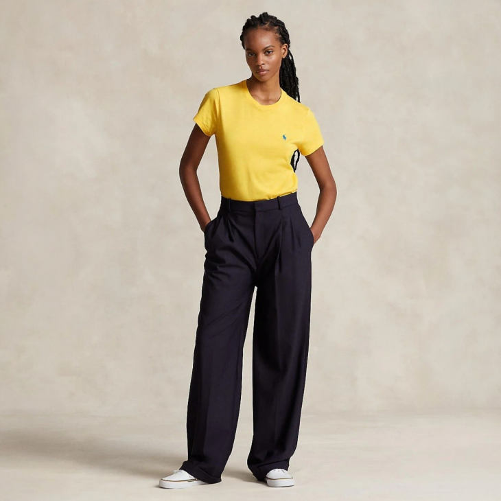 OLO RALPH LAUREN WOMEN CLASSIC FIT COTTON T-SHIRT