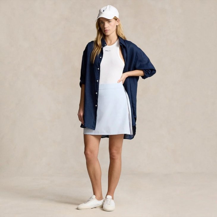 POLO RALPH LAUREN RLX PERFORMANCE BACK PLEATED SKORT