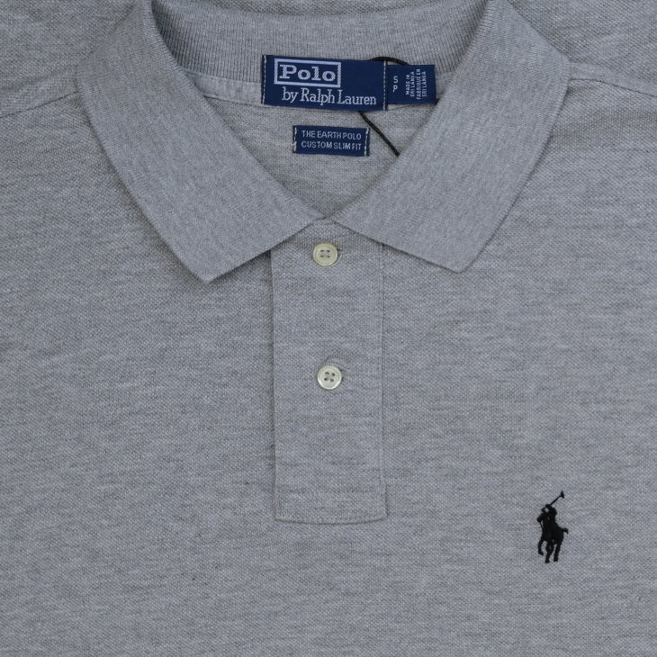 POLO RALPH LAUREN THE EARTH CUSTOM SLIM FIT POLO SHIRT