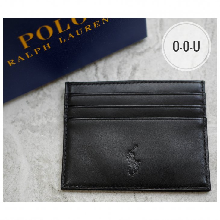 POLO RALPH LAUREN LEATHER CARD CASE