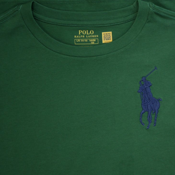 POLO RALPH LAUREN BOYS BIG PONY COTTON JERSEY TEE
