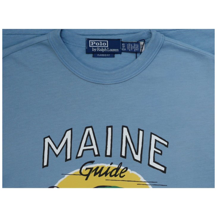 POLO RALPH LAUREN CLASSIC FIT JERSEY GRAPHIC T-SHIRT