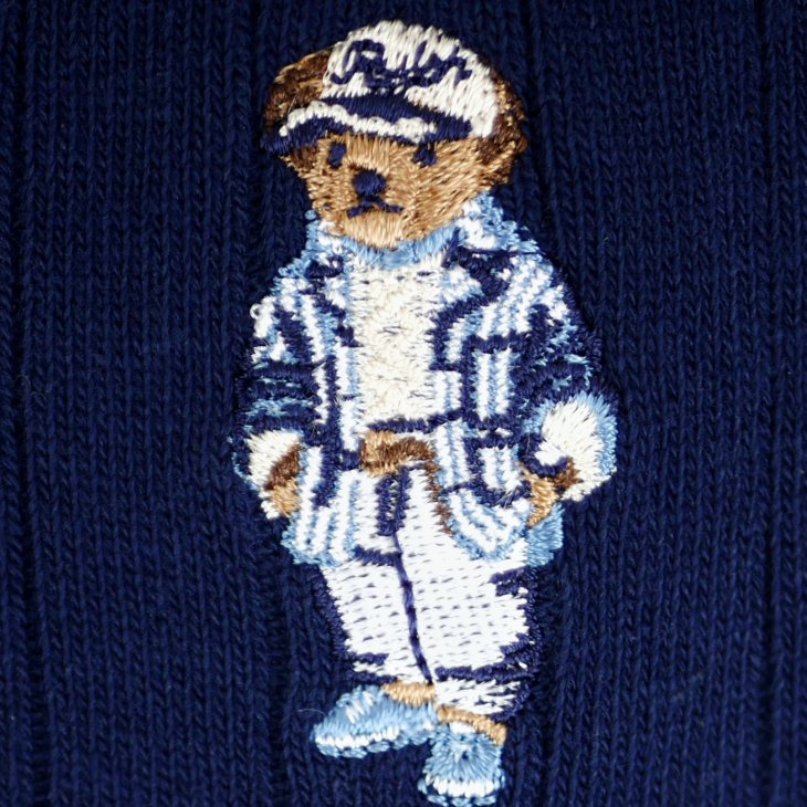 POLO RALPH LAUREN POLO BEAR COTTON BLEND QUARTER SOCKS