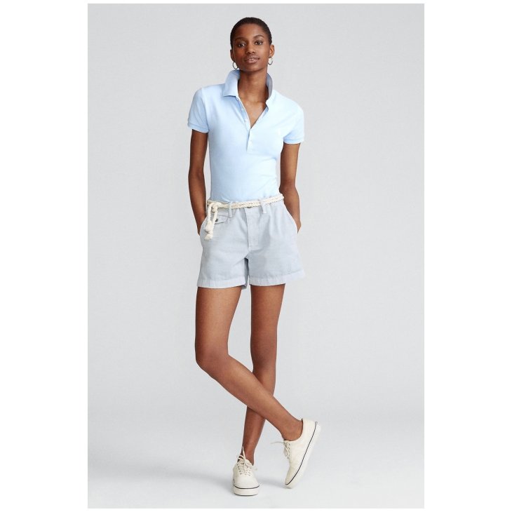 POLO RALPH LAUREN WOMEN SLIM FIT STRETCH POLO SHIRT