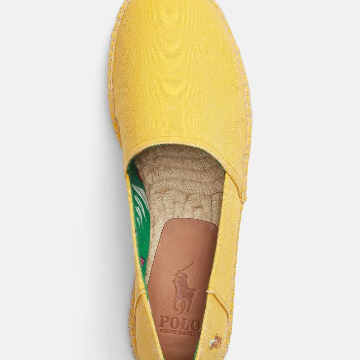 POLO RALPH LAUREN CEVIO WASHED CANVAS ESPADRILLE