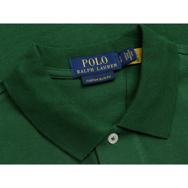 POLO RALPH LAUREN CUSTOM SLIM FIT POLO SHIRT