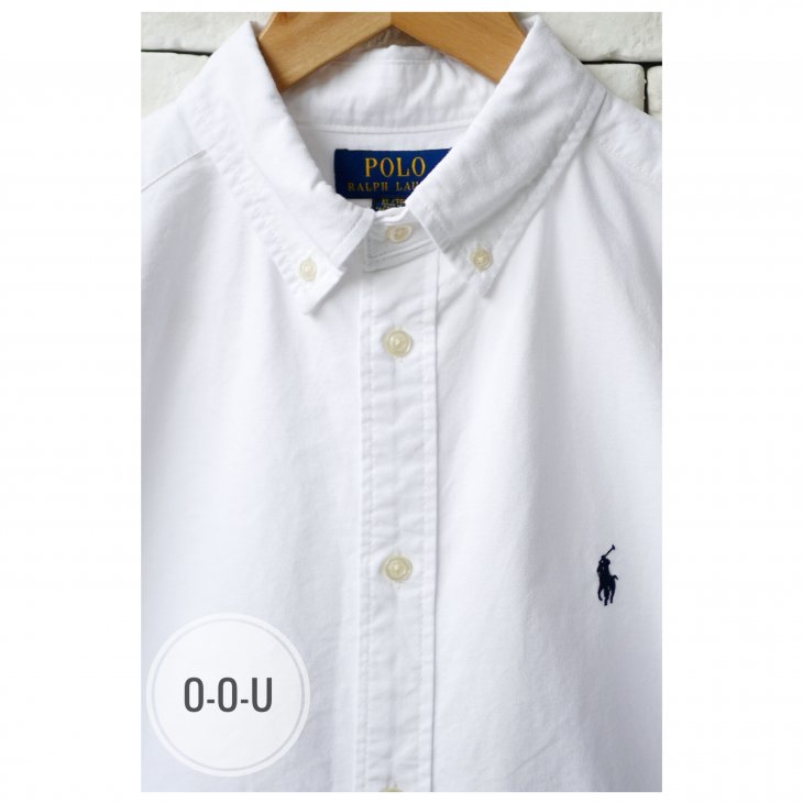 POLO RALPH LAUREN BOYS COTTON OXFORD SHIRT