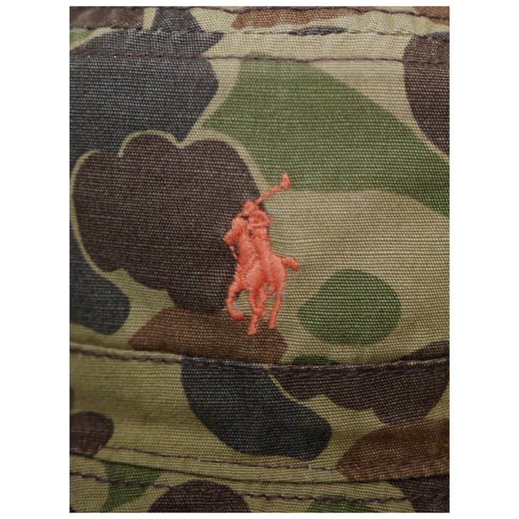 POLO RALPH LAUREN KIDS REVERSIBLE CAMO-PRINT BUCKET HAT