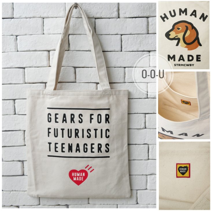 HUMAN MADE BOOK TOTE