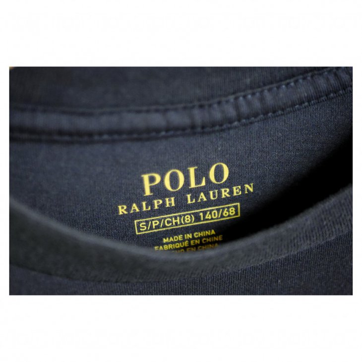 POLO RALPH LAUREN RACING BEAR BOYS COTTON TEE