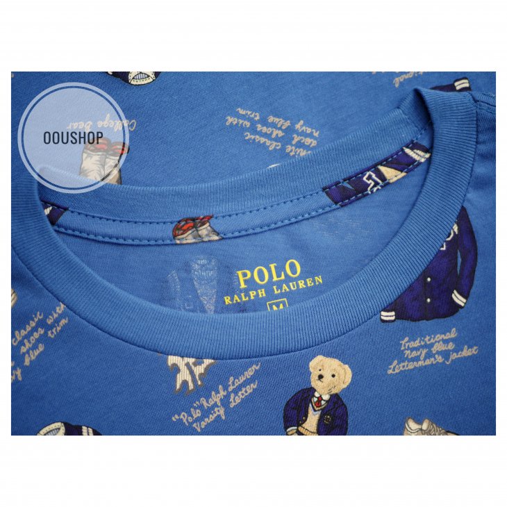 POLO RALPH LAUREN POLO BEAR BOYS COTTON JERSEY TEE