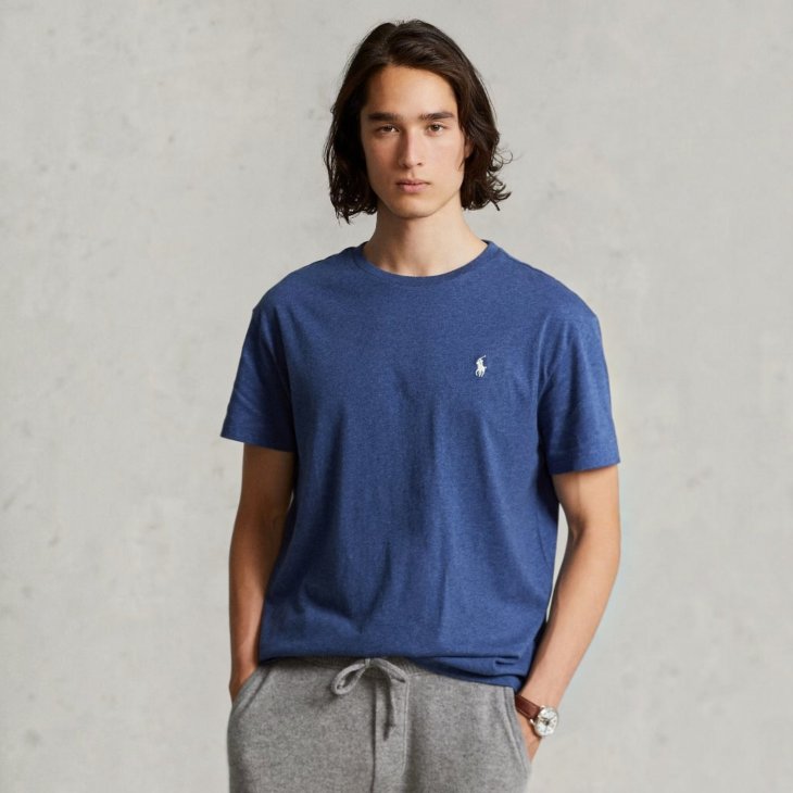 POLO RALPH LAUREN CUSTOM SLIM FIT COTTON T-SHIRT