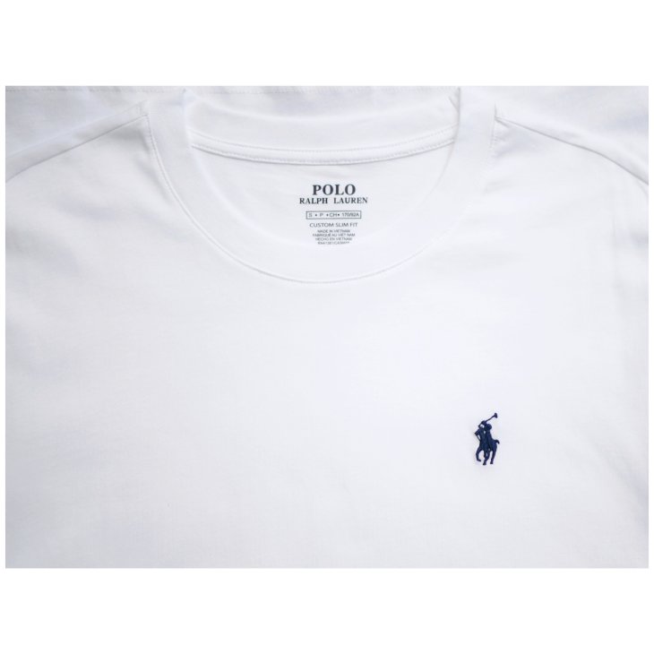 POLO RALPH LAUREN CUSTOM SLIM FIT COTTON T-SHIRT
