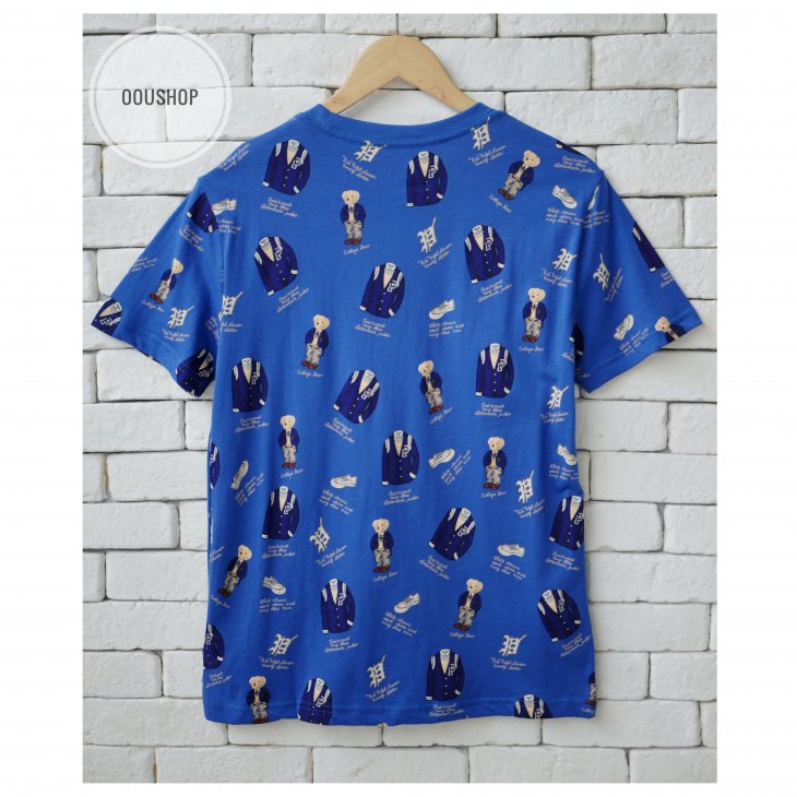 POLO RALPH LAUREN POLO BEAR BOYS COTTON JERSEY TEE