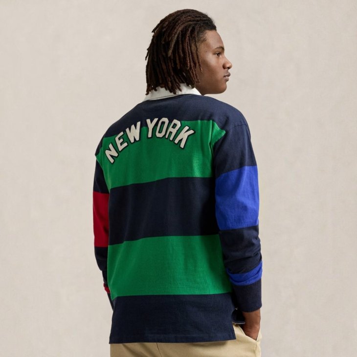 POLO RALPH LAUREN X MLB YANKEES RUGBY SHIRT