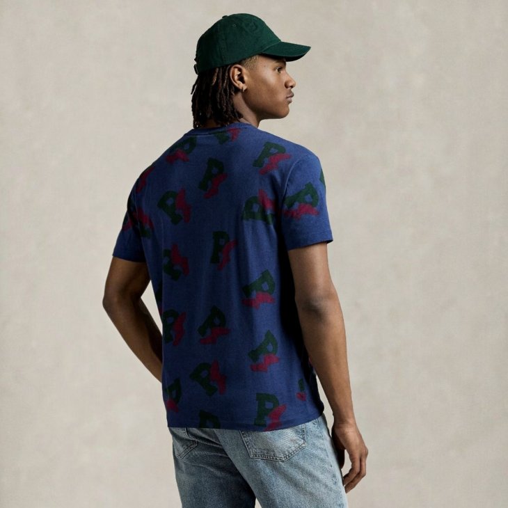 POLO RALPH LAUREN CLASSIC FIT P-WING JERSEY T-SHIRT