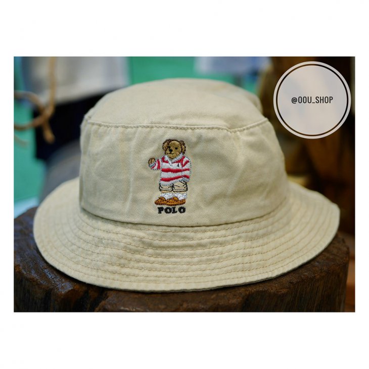 POLO RALPH LAUREN POLO BEAR BUCKET HAT