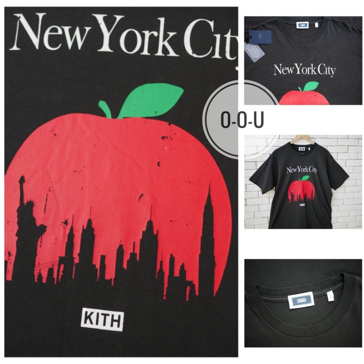 KITH BIG APPLE VINTAGE TEE