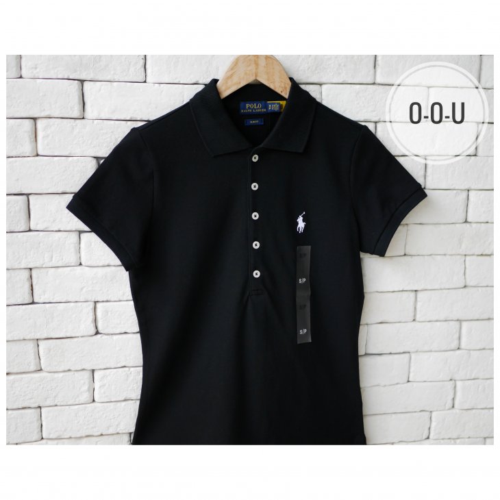 POLO RALPH LAUREN WOMEN SLIM FIT STRETCH POLO SHIRT
