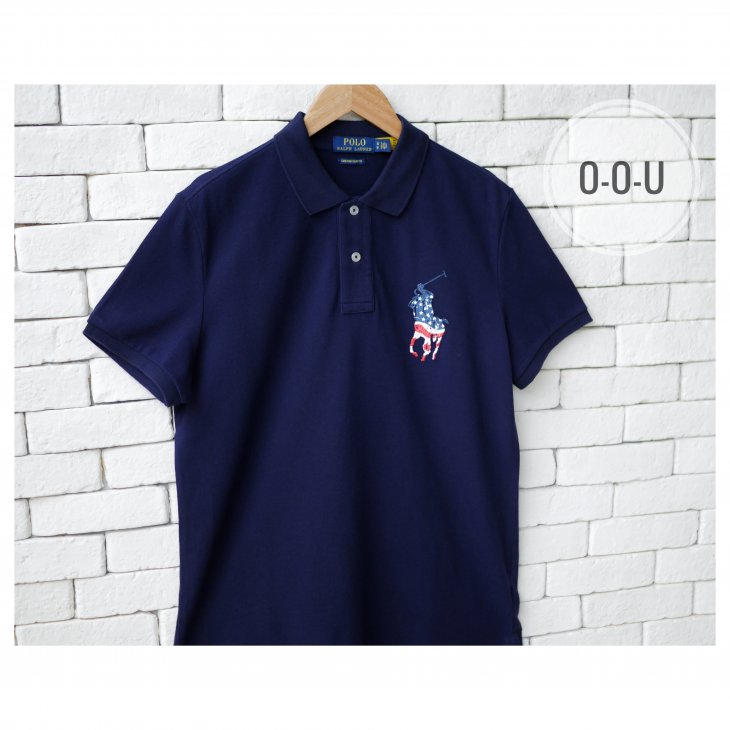 POLO RALPH LAUREN CUSTOM SLIM FIT BIG PONY POLO SHIRT