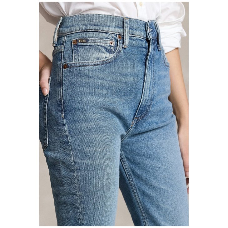 POLO RALPH LAUREN HIGH RISE SUPER SLIM JEAN