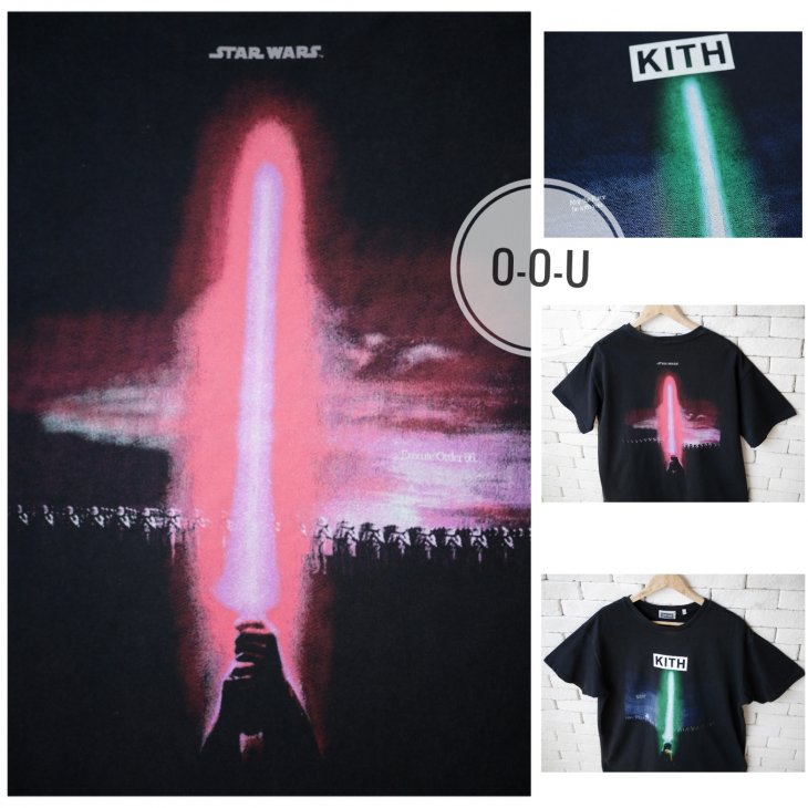 KITH STAR WARS JEDI VS SITH VINTAGE TEE