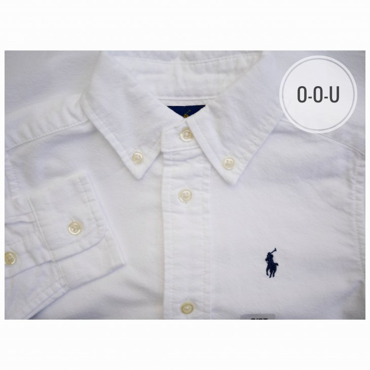 POLO RALPH LAUREN KIDS COTTON OXFORD  SHIRT