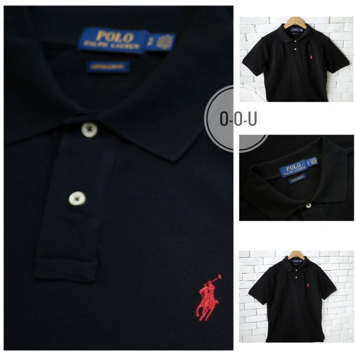 POLO RALPH LAUREN CUSTOM SLIM FIT POLO SHIRT