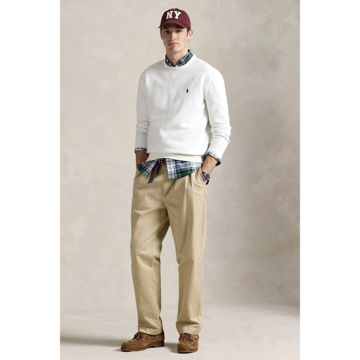 POLO RALPH LAUREN DOUBLE KNIT SWEATSHIRT