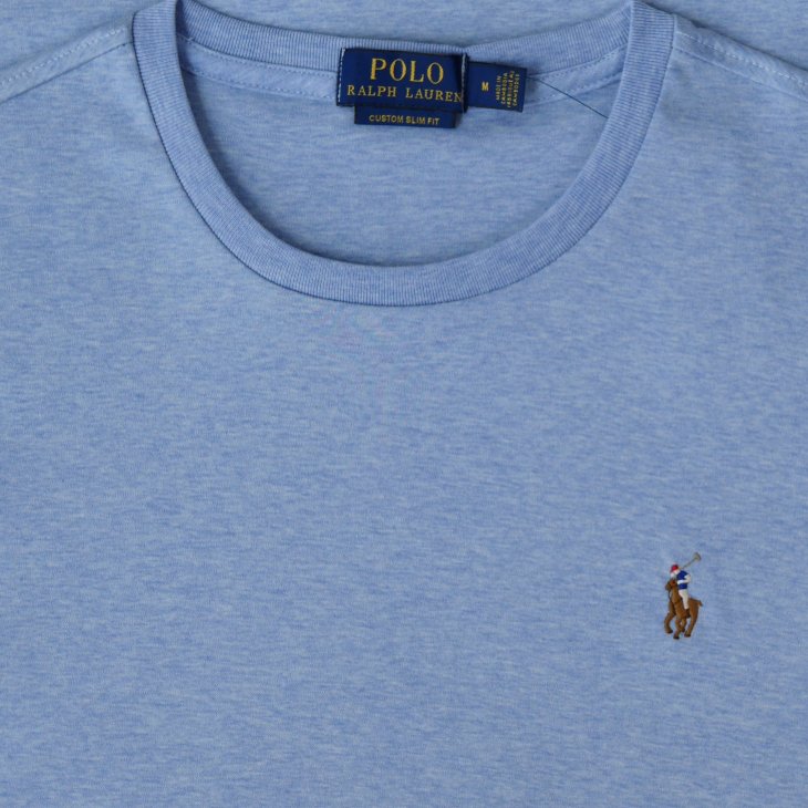 POLO RALPH LAUREN CUSTOM SLIM FIT COTTON T-SHIRT