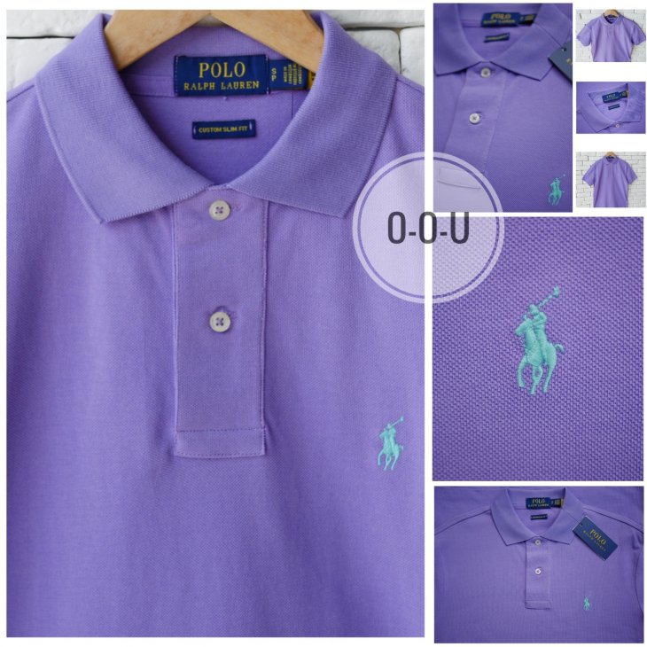 POLO RALPH LAUREN CUSTOM SLIM FIT POLO SHIRT