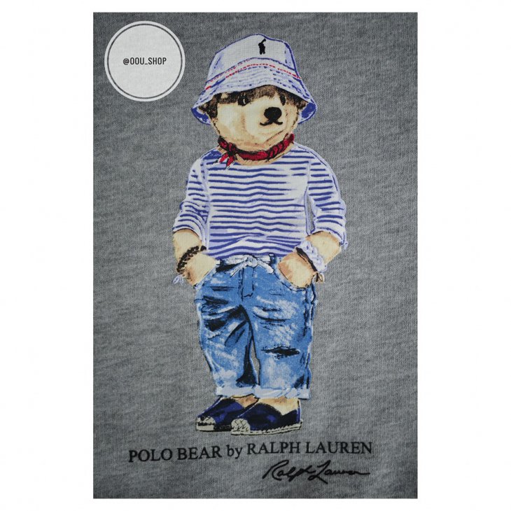 POLO RALPH LAUREN POLO BEAR KIDS SWEATSHIRTS