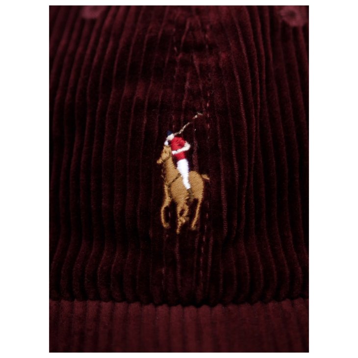 POLO RALPH LAUREN KIDS COTTON CORDUROY BASEBALL CAP