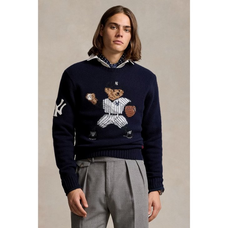 POLO RALPH LAUREN YANKEES BEAR SWEATER