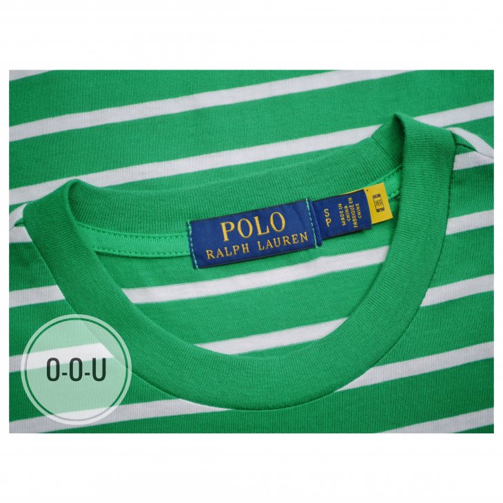 POLO RALPH LAUREN CUSTOM SLIM FIT JERSEY CREWNECK T-SHIRT