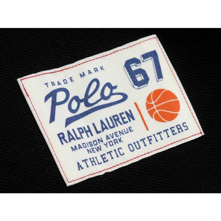 POLO RALPH LAUREN CLASSIC FIT MESH GRAPHIC POLO SHIRT