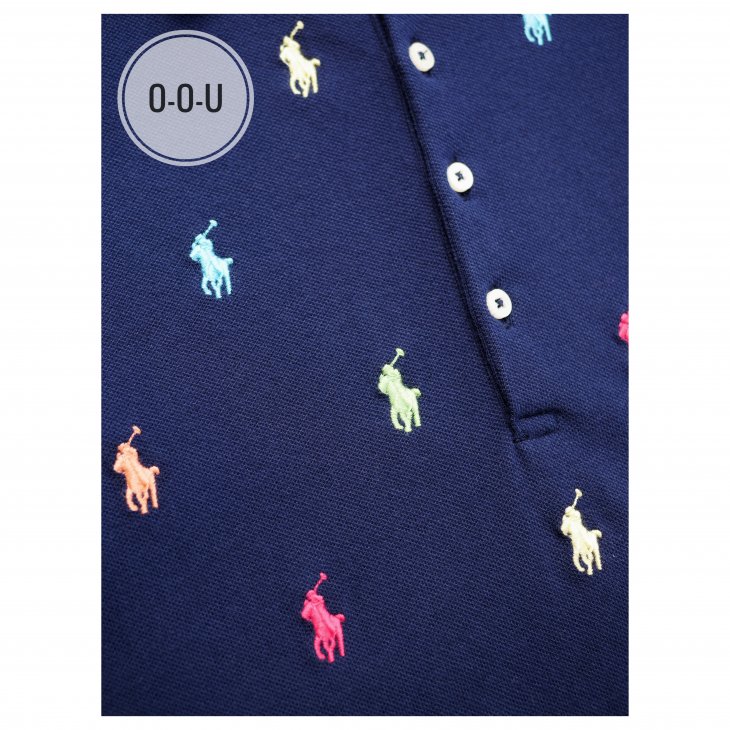 POLO RALPH LAUREN GIRLS POLO PONY STRETCH MESH POLO DRESS