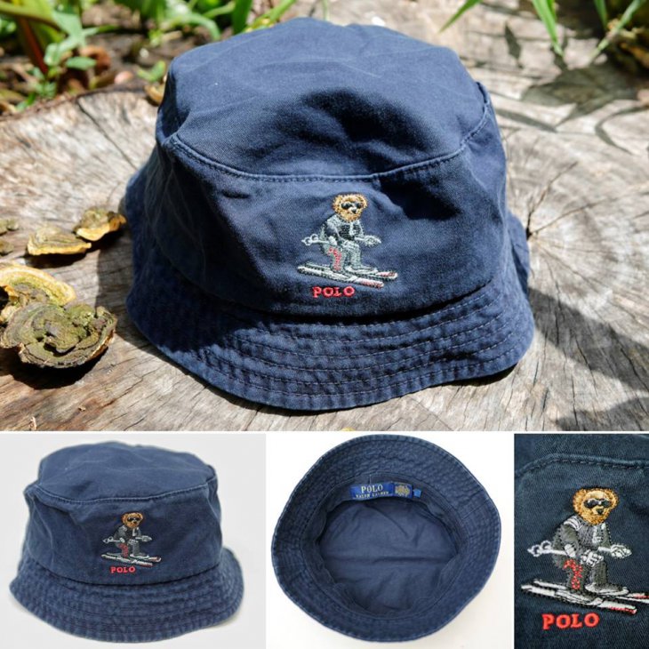 POLO RALPH LAUREN BEAR BUCKET HAT
