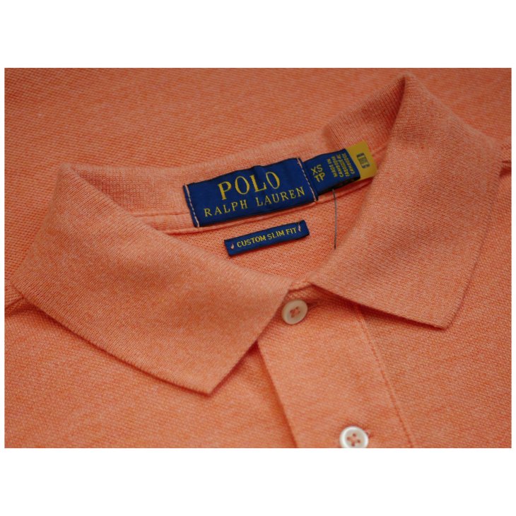 POLO RALPH LAUREN CUSTOM SLIM FIT POLO SHIRT