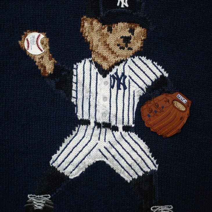 POLO RALPH LAUREN YANKEES BEAR SWEATER