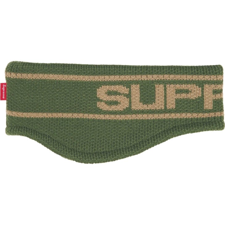 Supreme Contrast Logo Headband