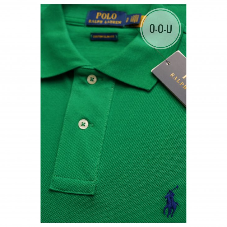 POLO RALPH LAUREN CUSTOM SLIM FIT POLO SHIRT