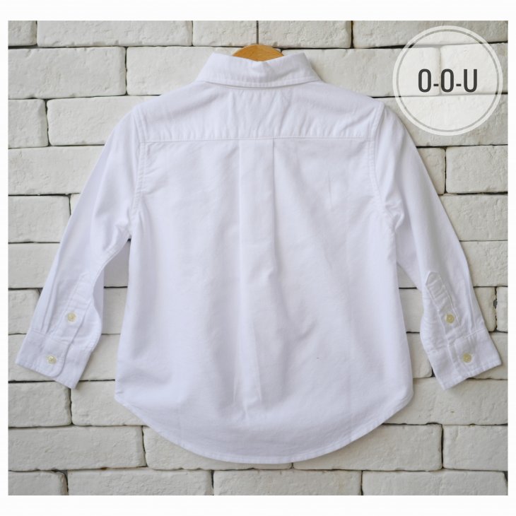 POLO RALPH LAUREN KIDS COTTON OXFORD  SHIRT