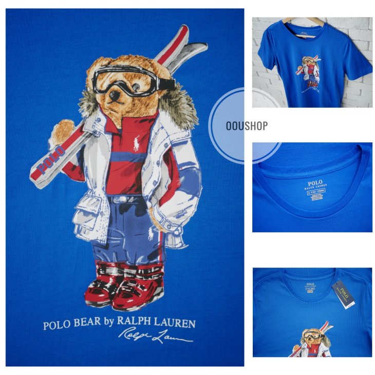 POLO RALPH LAUREN SKI BEAR JERSEY T-SHIRT