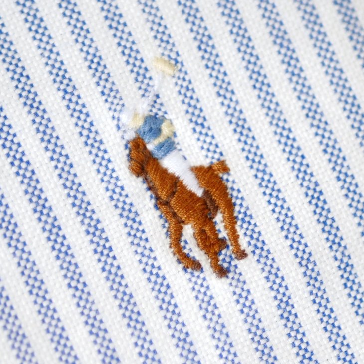 POLO RALPH LAUREN BOYS STRIPED COTTON OXFORD SHIRT