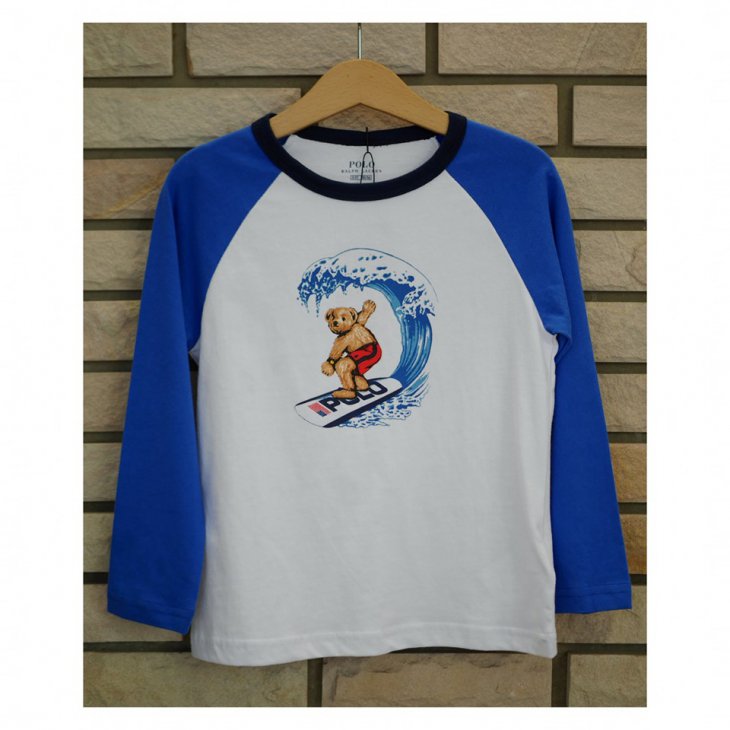 POLO RALPH LAUREN BEAR COTTON TEE